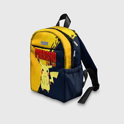 Детский рюкзак PIKACHU PIKA PIKA ПИКАЧУ, цвет: 3D-принт — фото 2
