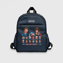 Детский рюкзак Доктор Кто 8 бит, цвет: 3D-принт