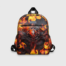 Детский рюкзак FIRE GEARS OF WAR ПОСТЕР В ОГНЕ Z, цвет: 3D-принт