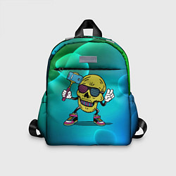 Детский рюкзак Череп сэлфи, цвет: 3D-принт