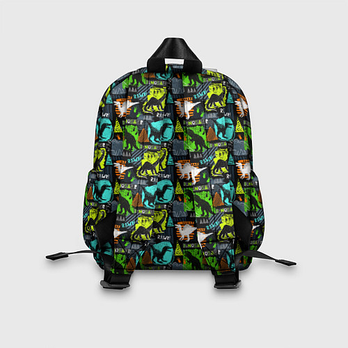 Детский рюкзак Dinosaurs / 3D-принт – фото 2