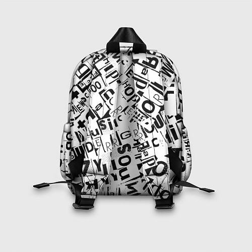 Детский рюкзак UNDER WHITE / 3D-принт – фото 2