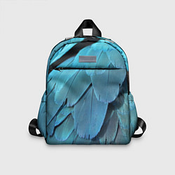 Детский рюкзак Перья попугая, цвет: 3D-принт