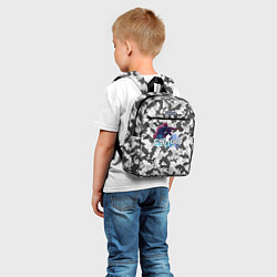 Детский рюкзак Хэдшoт-CS:GO Камуфляж, цвет: 3D-принт — фото 2