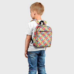 Детский рюкзак Новогодние Праздники, цвет: 3D-принт — фото 2