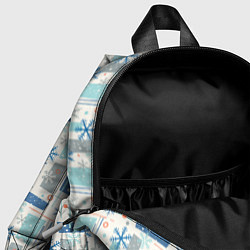 Детский рюкзак Зимний Дизайн, цвет: 3D-принт — фото 2