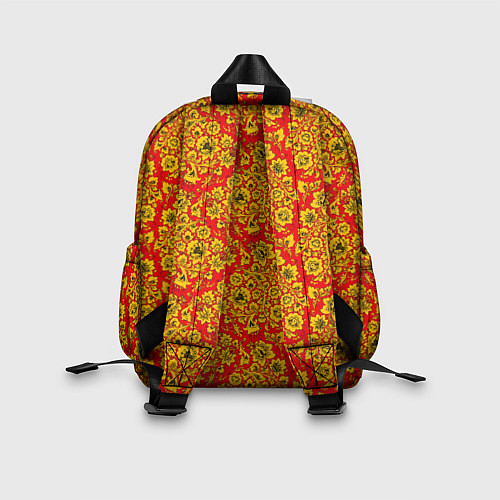 Детский рюкзак Хохломские узоры / 3D-принт – фото 2