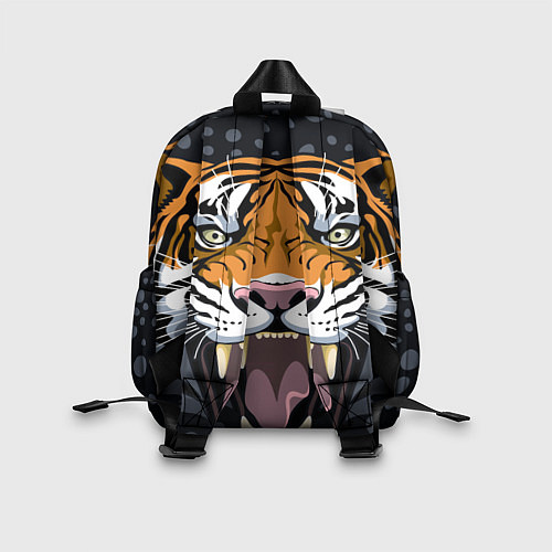 Детский рюкзак Амурский тигр в ночи / 3D-принт – фото 2