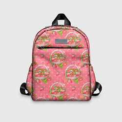 Детский рюкзак Корзина с клубникой, цвет: 3D-принт