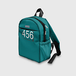 Детский рюкзак Игрок в кальмара 456, цвет: 3D-принт — фото 2