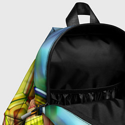 Детский рюкзак Абстрактная абстракция, цвет: 3D-принт — фото 2