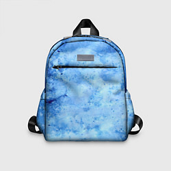 Детский рюкзак Красочная синева, цвет: 3D-принт