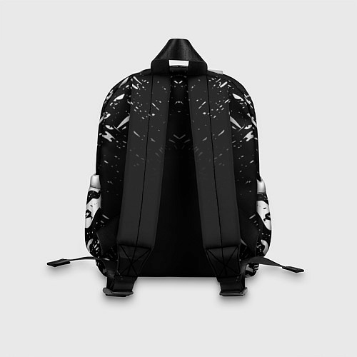 Детский рюкзак БЕРСЕРК БЕЛОЕ КЛЕЙМО / 3D-принт – фото 2