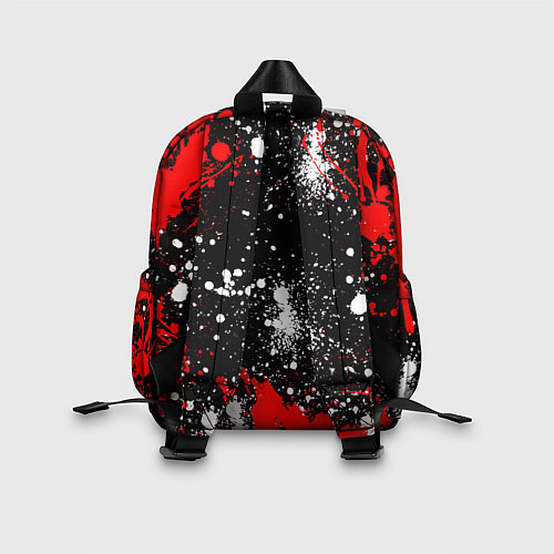 Детский рюкзак Free Fire: Брызги и капли красок / 3D-принт – фото 2