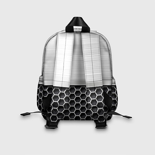 Детский рюкзак Шевроле Стальная решетка / 3D-принт – фото 2