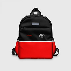 Детский рюкзак Toyota Два цвета, цвет: 3D-принт