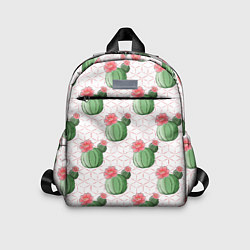 Детский рюкзак Паттерн из кактусов