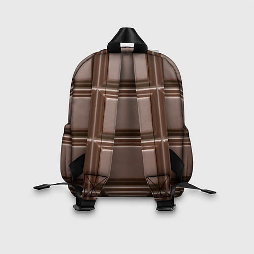 Детский рюкзак Шоколадная плитка / 3D-принт – фото 2