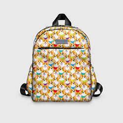 Детский рюкзак Вельш-Корги Пемброк, цвет: 3D-принт