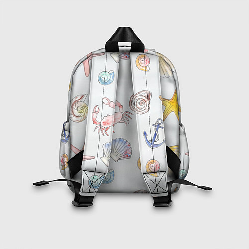 Детский рюкзак Морские ляльки / 3D-принт – фото 2