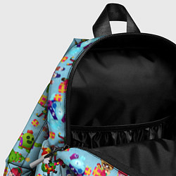 Детский рюкзак Brawl Stars Christmas Pattern, цвет: 3D-принт — фото 2