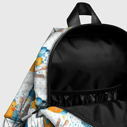 Детский рюкзак Утенок чистюля, цвет: 3D-принт — фото 2