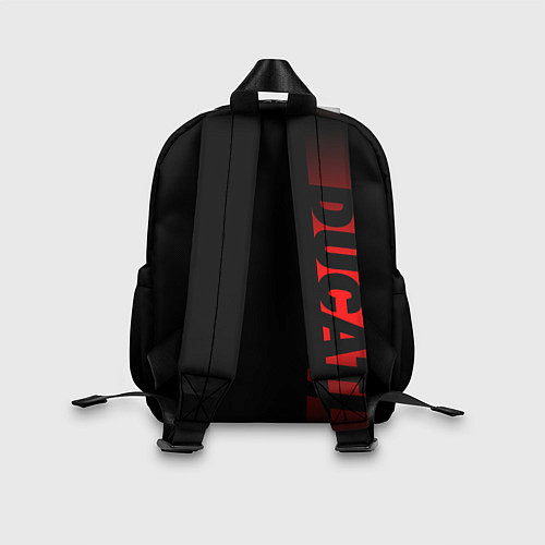 Детский рюкзак DUCATI BLACK RED LINE / 3D-принт – фото 2