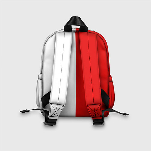 Детский рюкзак DUCATI WHITE RED STYLE LOGO / 3D-принт – фото 2