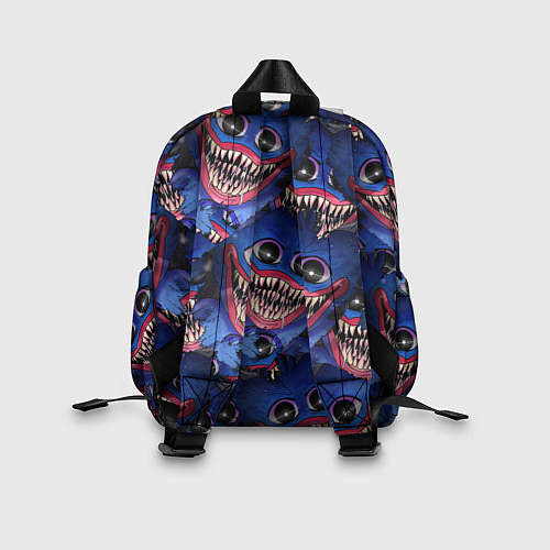 Детский рюкзак Huggy Wuggy: Pattern Face / 3D-принт – фото 2