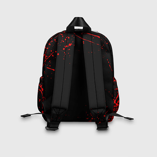 Детский рюкзак DOTA 2 БРЫЗГИ КРАСОК ДОТА 2 ЛОГО / 3D-принт – фото 2