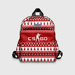 Детский рюкзак Свитер CS GO, цвет: 3D-принт