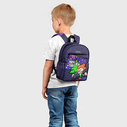Детский рюкзак Новогодний Пико, цвет: 3D-принт — фото 2