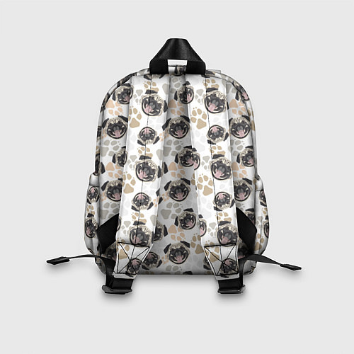 Детский рюкзак Собака Мопс Pug / 3D-принт – фото 2