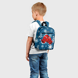 Детский рюкзак ЗИНИИ ПЕРЧАТКИ ОТ ХОЛОДА, цвет: 3D-принт — фото 2