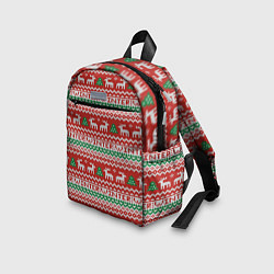 Детский рюкзак Deer Christmas Pattern, цвет: 3D-принт — фото 2