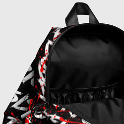 Детский рюкзак БУМАЖНЫЙ ДОМ БРЫЗГИ КРАСОК LA CASA DE PAPEL, цвет: 3D-принт — фото 2