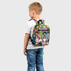 Детский рюкзак SUPER SMASH ALL HEROES СУПЕР СМАШ БРОС, цвет: 3D-принт — фото 2