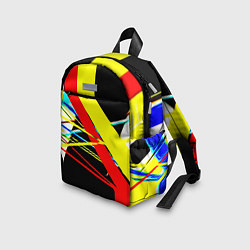 Детский рюкзак Геометр, цвет: 3D-принт — фото 2