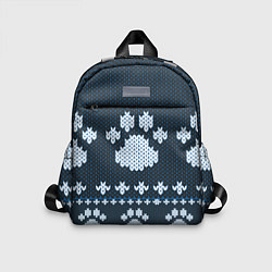 Детский рюкзак Вязанные тигровые лапки