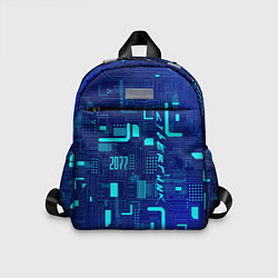 Детский рюкзак Киберпанк Зима 2022, цвет: 3D-принт