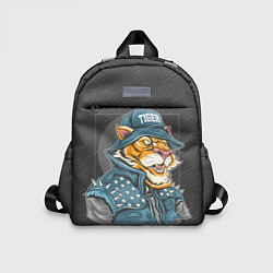 Детский рюкзак Крутой тигр cool tiger, цвет: 3D-принт