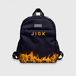 Детский рюкзак Jiok пламя, цвет: 3D-принт