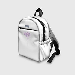 Детский рюкзак Стрекоза Violet Neon Theme, цвет: 3D-принт — фото 2