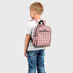 Детский рюкзак Модная гусиная лапка, цвет: 3D-принт — фото 2
