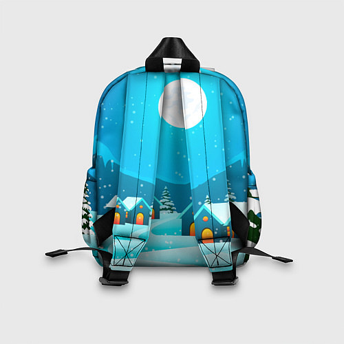 Детский рюкзак Новогодние подарки Тигр 2022 / 3D-принт – фото 2