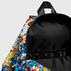 Детский рюкзак Такаси Мураками Иероглифами, цвет: 3D-принт — фото 2