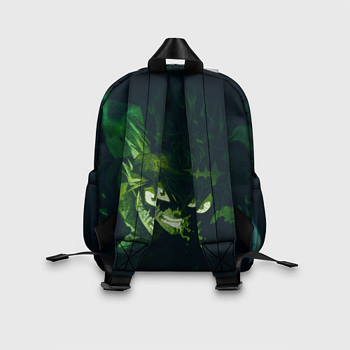 Детский рюкзак Аста Черный клевер Black clover / 3D-принт – фото 2