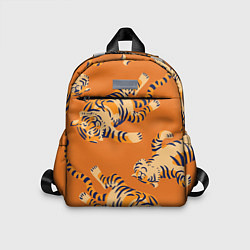 Детский рюкзак Тигр паттерн