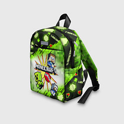 Детский рюкзак MINECRAFT ART МАЙНКРАФТ АРТ, цвет: 3D-принт — фото 2