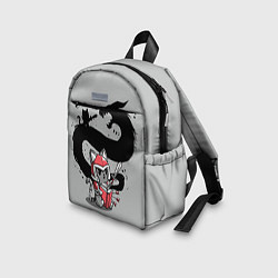 Детский рюкзак Кот рыцарь, цвет: 3D-принт — фото 2
